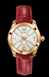 Glashutte Original Lady Serenade Gold MOP Diamond Index Line (1-39-22-14-01-44)