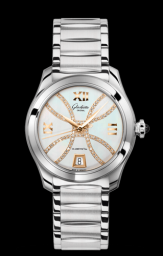Glashutte Original Lady Serenade MOP Diamond Index Line Bracelet (1-39-22-14-02-34)