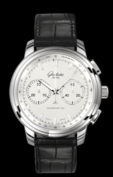 Glashutte Original Senator Chronograph XL Silver (1-39-34-21-42-04)