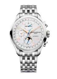 Baume & Mercier Clifton Chronograph Complete Calendar Bracelet (10279)