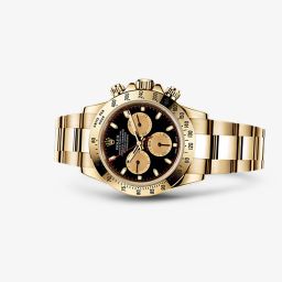 Rolex Daytona Yellow Gold Black Champagne (116528-0036)