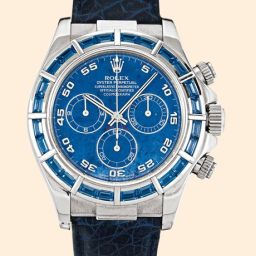 Rolex Daytona White Gold Blue Sapphire Strap Sodalite (116589saci-0002)