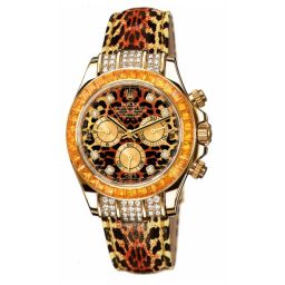 Rolex Daytona Yellow Gold Leopard (116598saco)