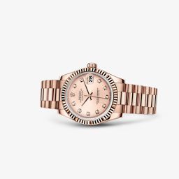 Rolex Datejust 31 Everose Fluted President Pink Diamonds (178275f-0008)