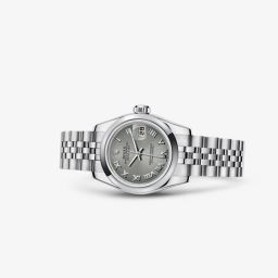 Rolex Lady-Datejust 26 Rhodium Jubilee (179160-0036)