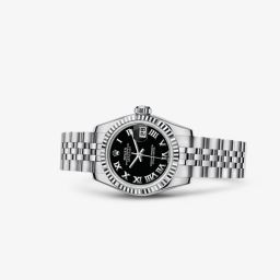 Rolex Lady-Datejust 26 Fluted Black Jubilee (179174-0096)
