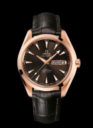 Omega Seamaster Aqua Terra 150m Annual Calendar Co-Axial 43mm Red Gold / Alligator (231.53.43.22.06.001)