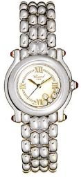 Chopard Happy Sport Diamond 18kt White Gold Ladies Watch 27/6150-21