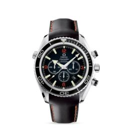 Omega Seamaster Planet Ocean 600M Co-Axial Chrono Orange Numerals / Rubber (2910.51.82)