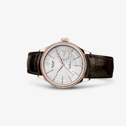Rolex Cellini Date Everose Silver Brown (50515-0008)