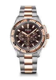 Zenith El Primero Stratos Flyback Two Tone Bracelet (51.2061.405/75.M2060)