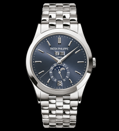 Patek Philippe Annual Calendar 5396 White Gold Blue Bracelet (5396/1G-001)