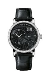 A. Lange & Sohne Kleine Lange 1 20th Anniversary Platinum Black (811.062)