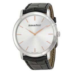 Audemars Piguet Jules Audemars Extra Thin Silver Dial Automatic Men's Watch 15180BCOOA002CR01