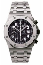 Audemars Piguet Royal Oak Offshore Black Dial Chronograph Automatic Men's Watch 25721STOO1000ST08A