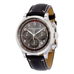 Baume and Mercier Capeland Chronograph Grey Dial Men's Watch 10003