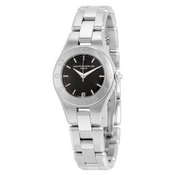 Baume and Mercier Linea Black Dial Ladies Watch 10010