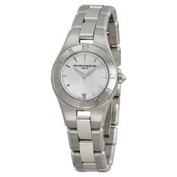 Baume and Mercier Linea Silver Dial Ladies Watch 10009