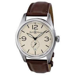 Bell & Ross 123 Original Leather Men's Watch BLRBR123-ORIG-BG