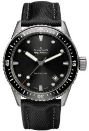 Blancpain Fifty Fathoms Bathyscaphe Black Dial Men's Watch 5000-1230-B52A