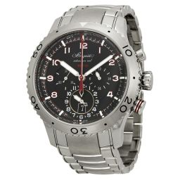 Breguet Chronograph XXII Black Dial Stainless Steel Men's Watch 3880ST/H2/SX0