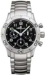 Breguet Type XX Aeronavale Black Dial Stainless Steel Automatic Men's Watch 3800ST92SW9