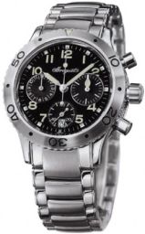 Breguet Type XX Transatlantique Black Dial Chronograph Automatic Ladies Watch 4820STD2S76
