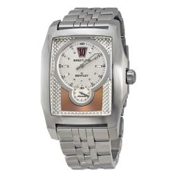 Breitling Bentley Flying B Automatic Jumping Hour Amber Dial Men's Watch A2836212-H521