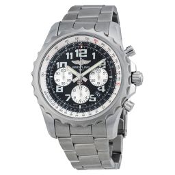 Breitling Chronospace Chronograph Automatic Black Dial Stainless Steel Men's Watch A2336035-BB97SS