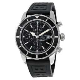 Breitling Superocean Heritage Automatic Chronograph Black Dial Black Rubber Men's Watch A1332024-B908BKPD3