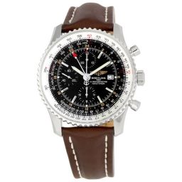 Breitling Navitimer World Black Dial Men's Watch A2432212-B726BRLT