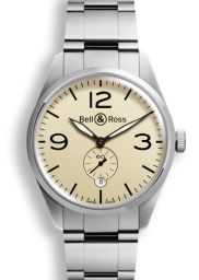 Bell & Ross BR 123 Original Beige (BRV123BEISTSST)