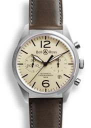 Bell & Ross BR 126 Original Beige Chronograph (BRV126BEISTSCA)