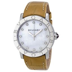 Bvlgari Bvlgari Diamond Mother of Pearl Dial Ladies Watch 101892