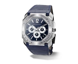 Bvlgari Octo Velocissimo Blue Dial Chronograph Men's Watch 102229