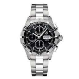 TAG Heuer Aquaracer Calibre 16 Day-Date Chronograph Black Bracelet (CAF2010.BA0815)