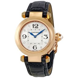 Cartier Pasha Diamond Ladies Watch WJ11913G