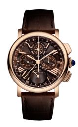 Cartier Rotonde de Cartier Manual Wind Perpetual Calendar 18 kt Rose Gold Men's Watch W1556225