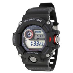 Casio G-Shock Rangeman Multi-Band 6 Atomic Timekeeping Digita Dial Black Resin Men's Watch GW9400-1