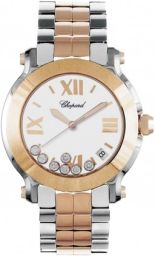 Chopard Happy Sport 2 Two Tone Ladies Watch 278488-9001