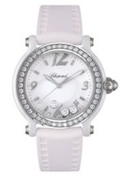 Chopard Happy Sport Ceramic Ladies Watch 288507-9012