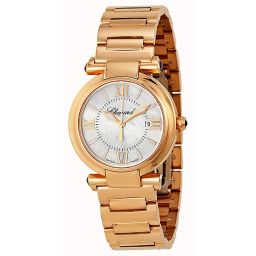 Chopard Imperiale Mother of Pearl Dial 18 kt Rose Gold Ladies Watch 384238-5002