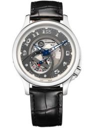 Chopard L.U.C Tech Twist Automatic Open-worked 18 kt White Gold Men's Watch 161888-1002