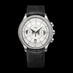 Piaget Gouverneur Chronograph White Gold Diamond (G0A37113)