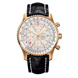 Breitling Navitimer World Red Gold / Croc / Silver (H2432212.G664.760P)