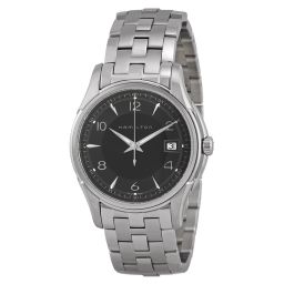 Hamilton Jazzmaster Quartz Black Dial Metal Bracelet Men's Watch H32411135
