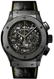 Hublot Classic Fusion Pele Chrono Skeleton Dial Men's Watch 525.CM.0179.VR.PEL14