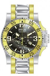 Invicta Excursion Chronograph Black Dial Rose Gold-tone PVD Men's Watch 14043