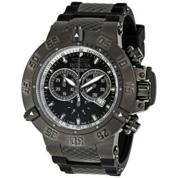 Invicta Men's Subaqua Sport Black Ion-plated Chronograph Watch 5508