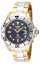 Invicta Pro Diver Pro Diver Automatic Black Mother of Pearl Two-tone Men's Watch 16034